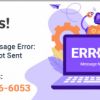 Solve AOL Message Error Message Not Sent