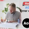 How to fix AOL Mail error code 554