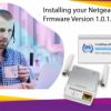 Installing your Netgear EX2700 Extender Firmware version 1.0.1.7 or below