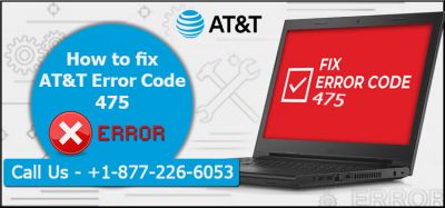 How to fix AT&T Error Code 475