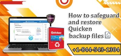 How to safeguard and restore quicken backup files