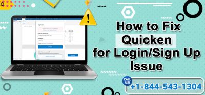 How to Fix Quicken for Login/Sign Up Issue