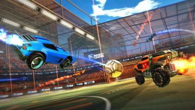 The vehicle meets soccer indie adventure Rocket League