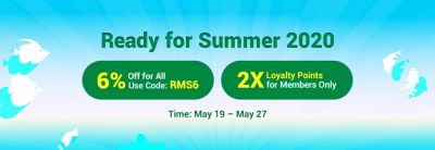  Gain RSorder 2X Loyalty Points &amp; Take 6% Off RS Gold for Sale for Summer