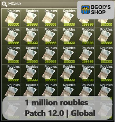 You need Escape from Tarkov Roubles minus the grind