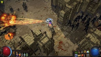 POE Currency Path of Exile Countless barrage 