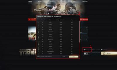 EFT Roubles percentages