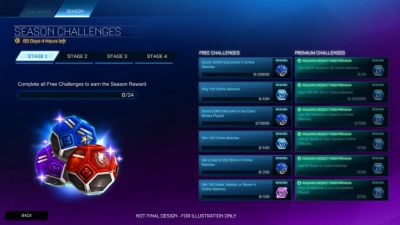 Rocket League Credits live 