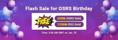 Seize the Great Chance to Enjoy 07 Runescape Gold for FREE on RSorder Jan. 25