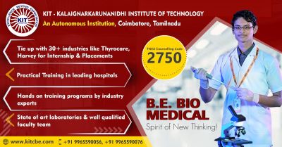 Biomedical Engineering Colleges in Coimbatore!